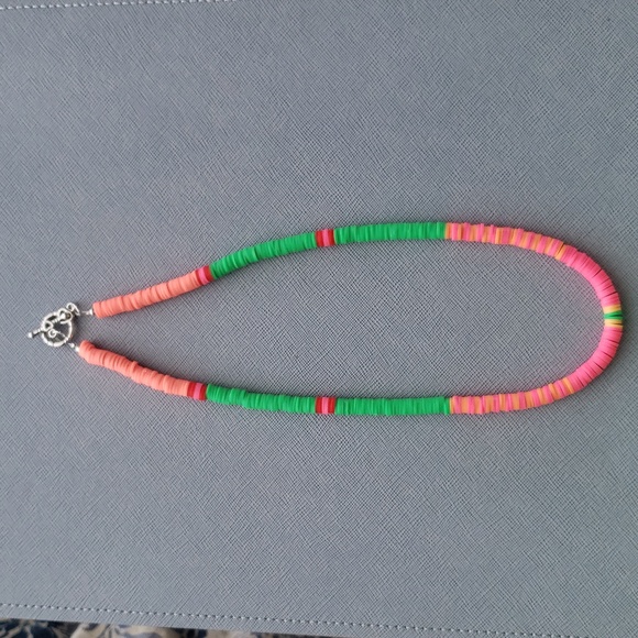 New Unisex Heishi Bead Necklace - Picture 2 of 5